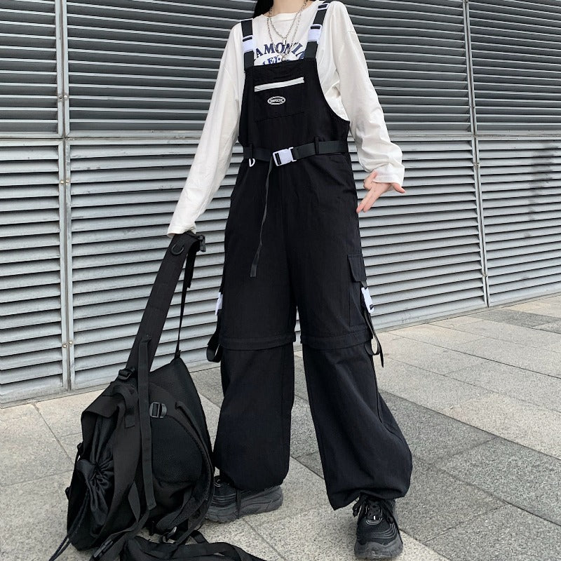 Black Cargo Pants UB98464