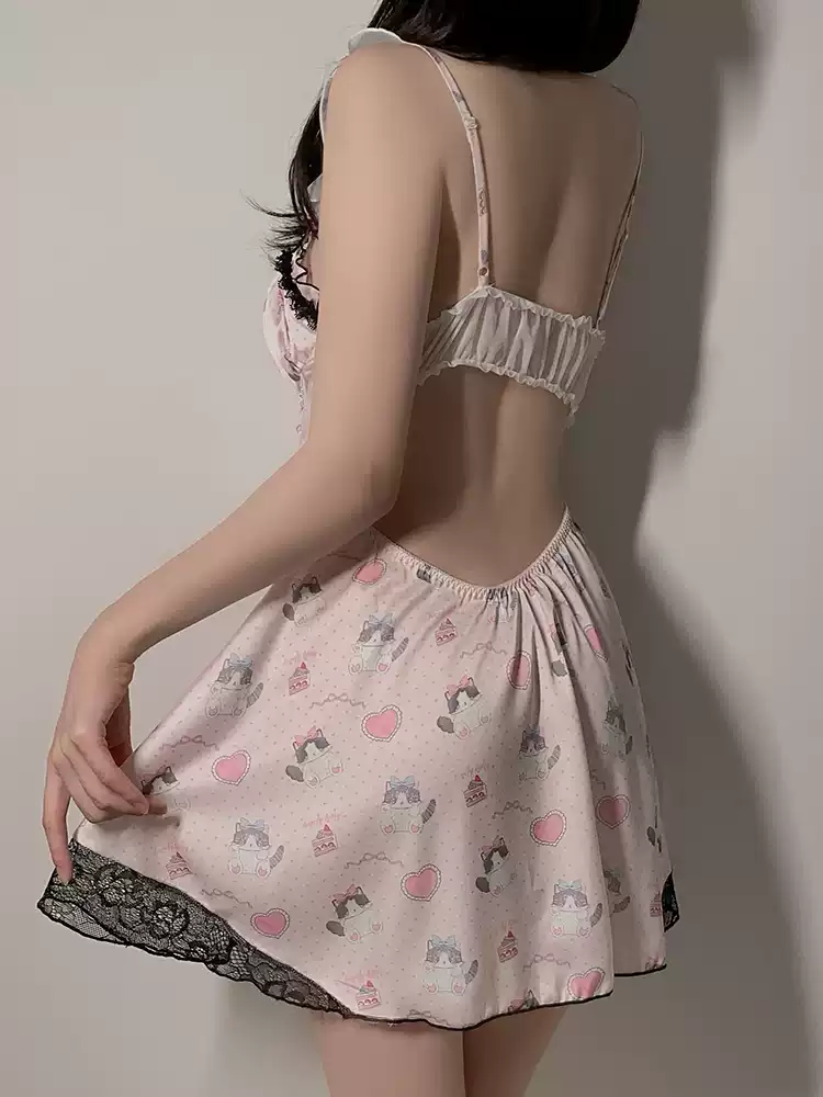 kawaii print dress UB10034