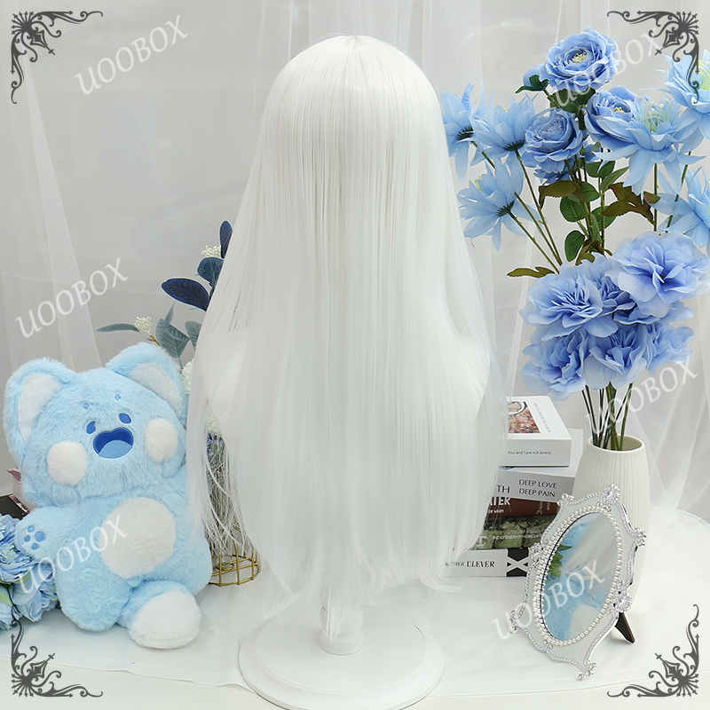 Original Silver Gray Straight Wig PL2256