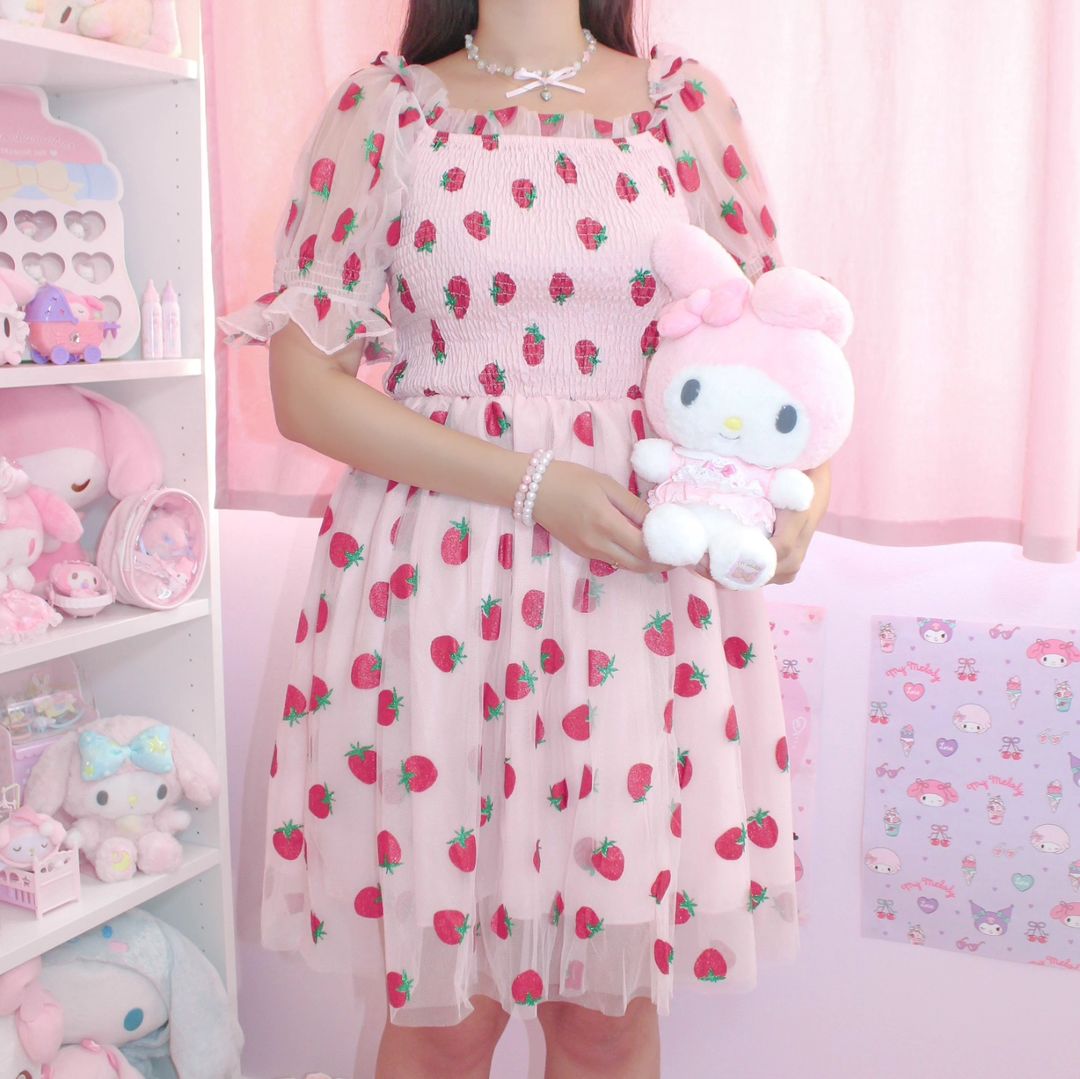 "STRAWBERRY" DRESS N081408