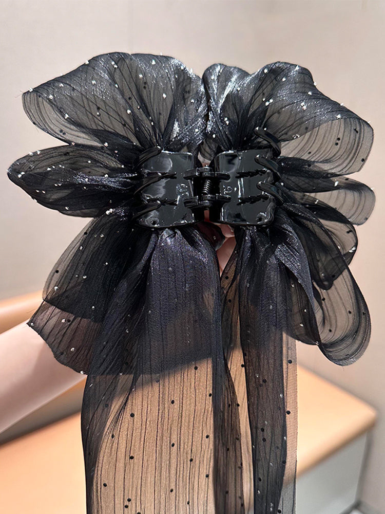 Black Bow Hairpin UB98584