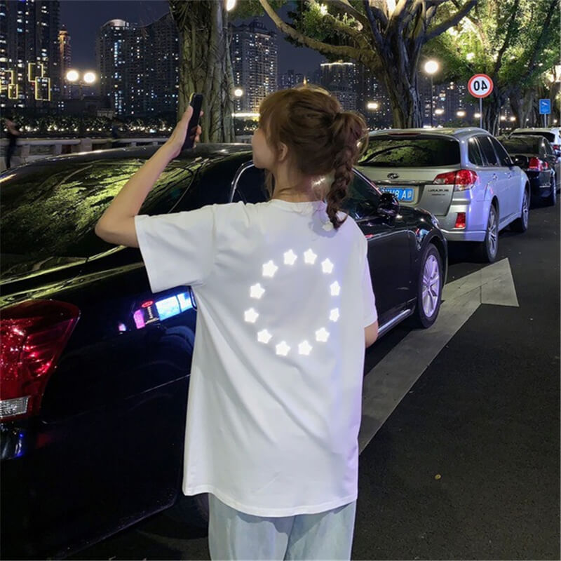 "REFLECTIVE STAR" TEE K060608