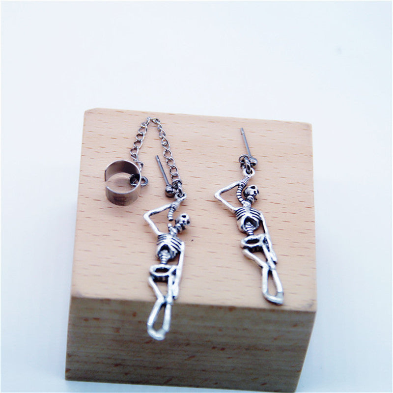 Punk Skull Earrings EV4158