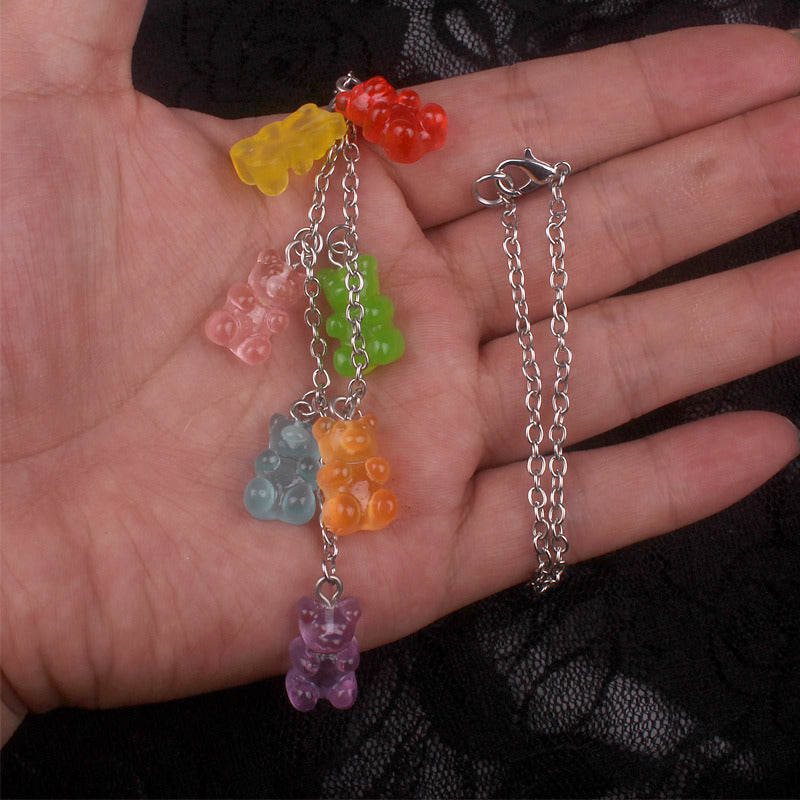 "GUMMY BEAR" NECKLACE Y032603