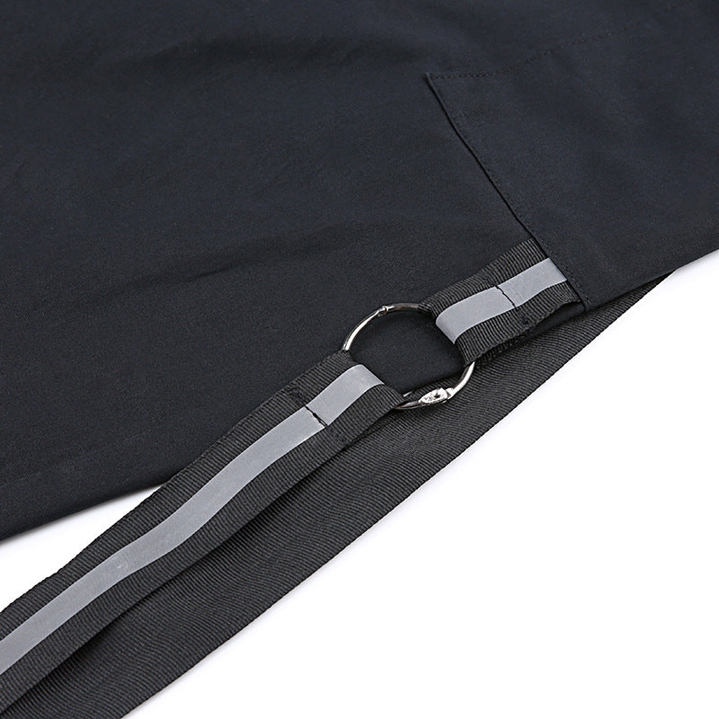 "STREET STYLE REFLECTIVE STREAMERS" HIP HOP PANTS K102617