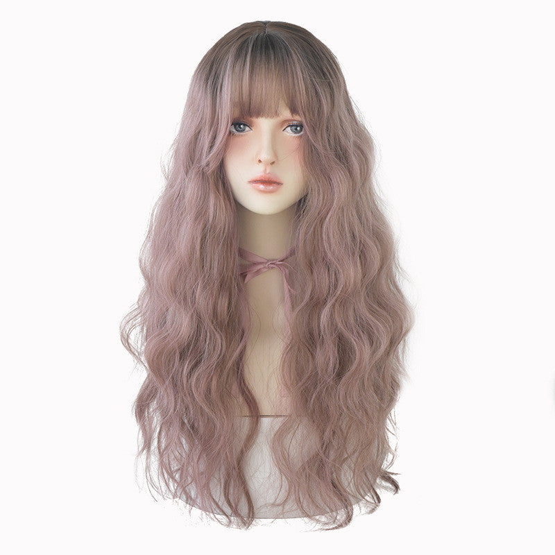AIR BANGS WOOL CURLY WIG UB3343