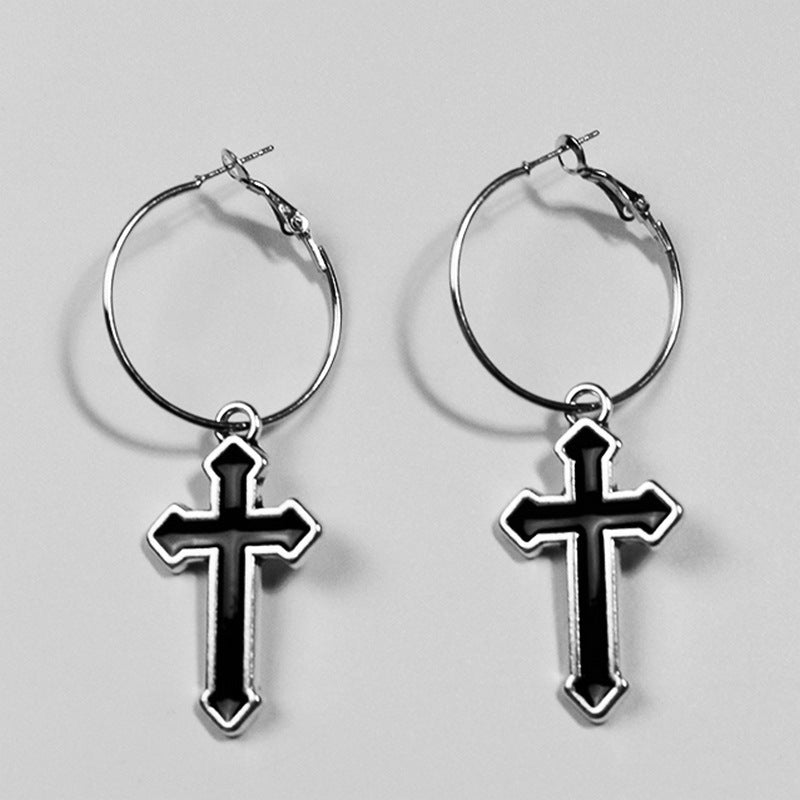 "CROSS" EARRING N090804