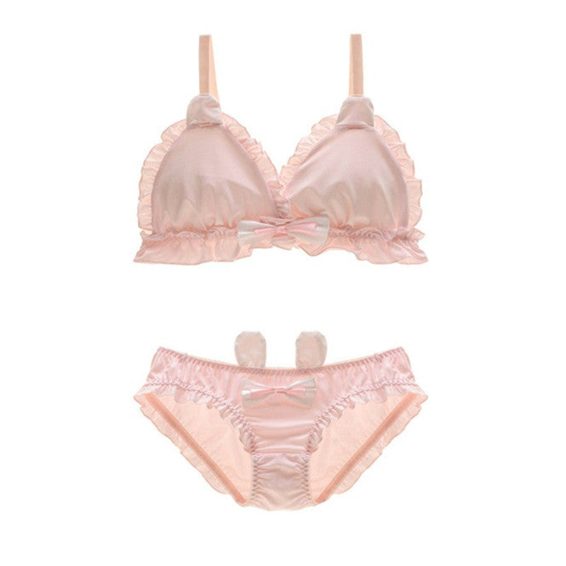 Cute Bunny Ears Underwear Set UB6202