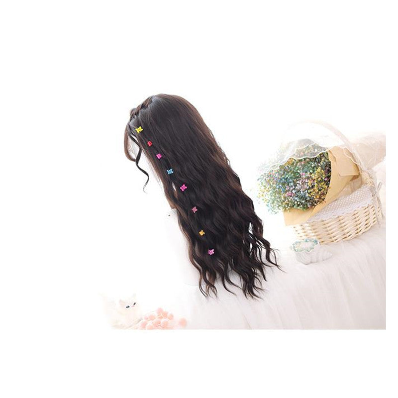 "2 COLORS CUTE LOLITA LONG CURLY" WIG Y021702