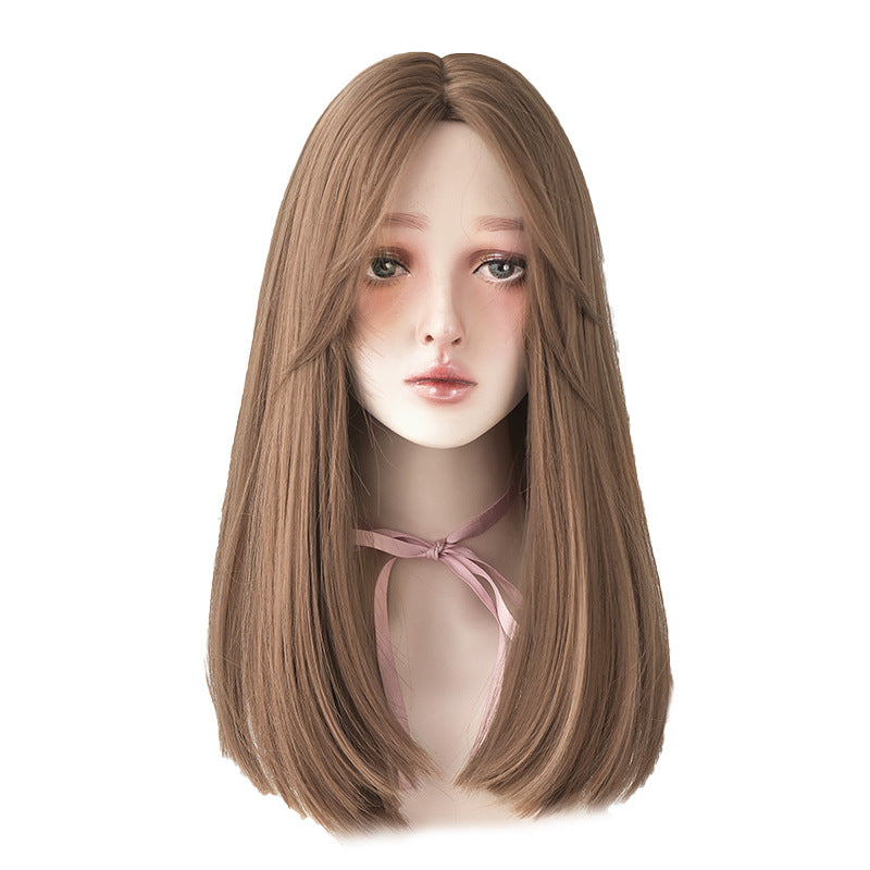 "BROWN LONG STRAIGHT" WIG H041907