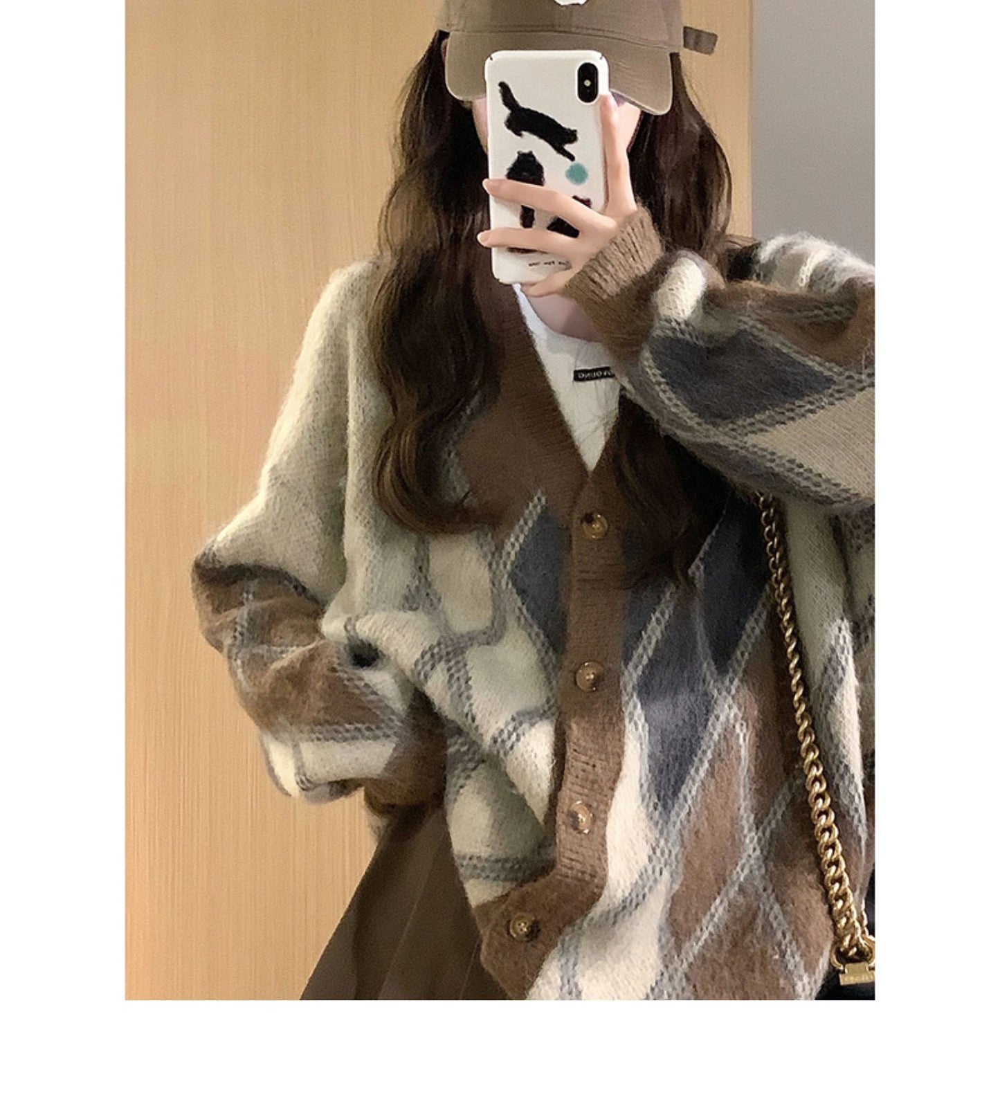 Harajuku sweater + skirt two-piece set UB96020