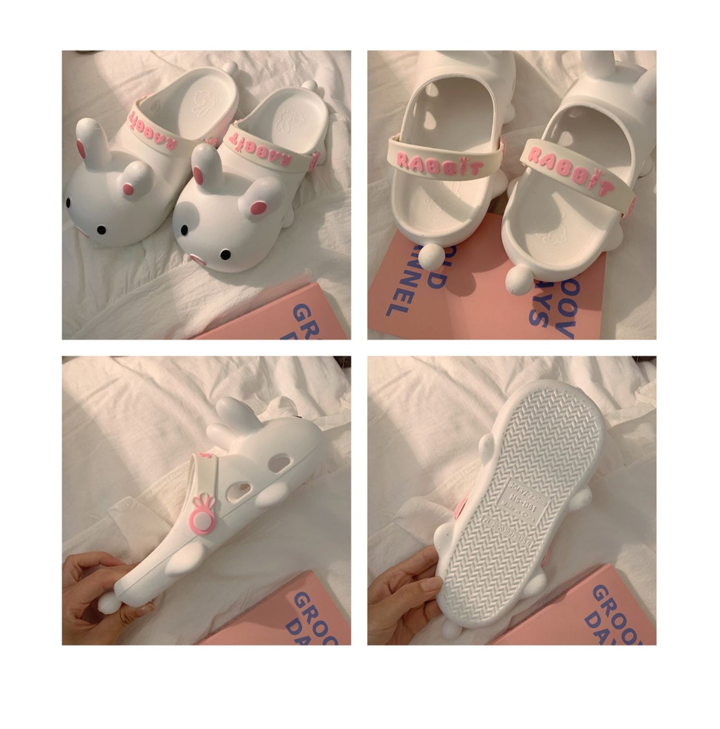 CUTE BUNNY SLIPPERS UB98018