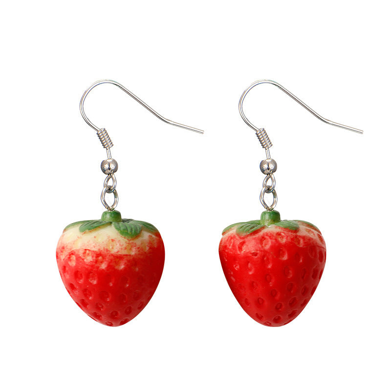"STRAWBERRY" EARRINGS D042206