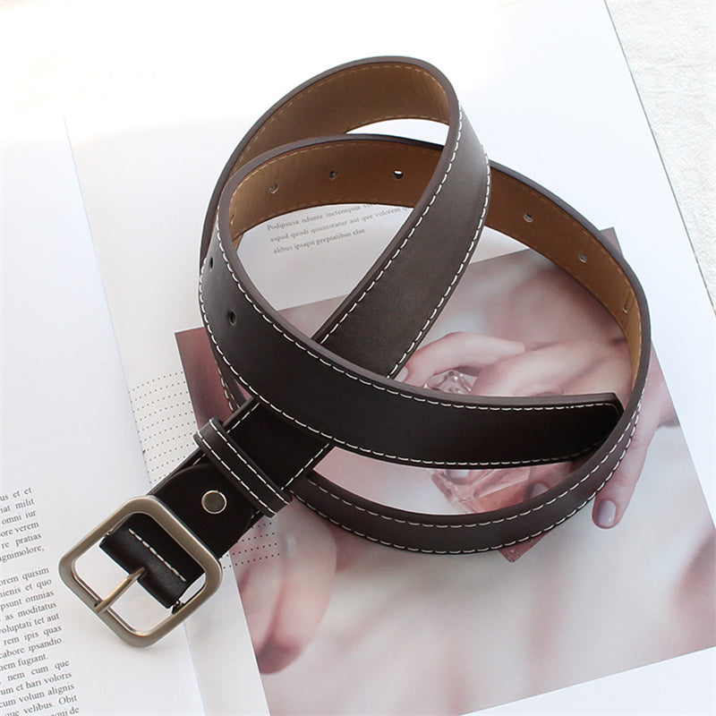 "CHIC SQUARE BUCKLE" BELT K071504