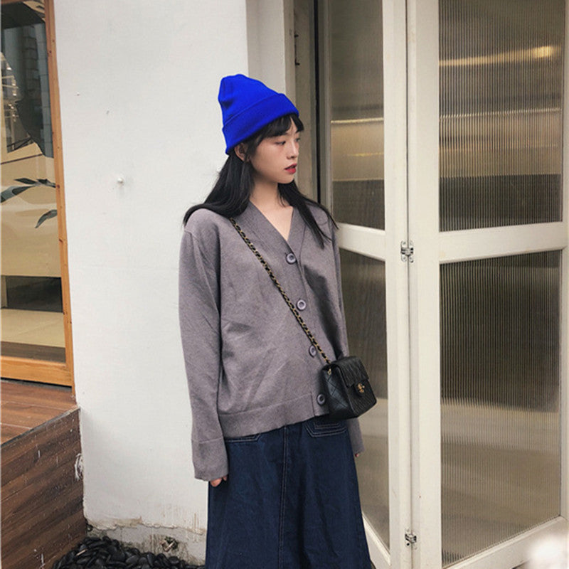 "PURPLE/RED/BLUE HARAJUKU" KNIT HAT K110712