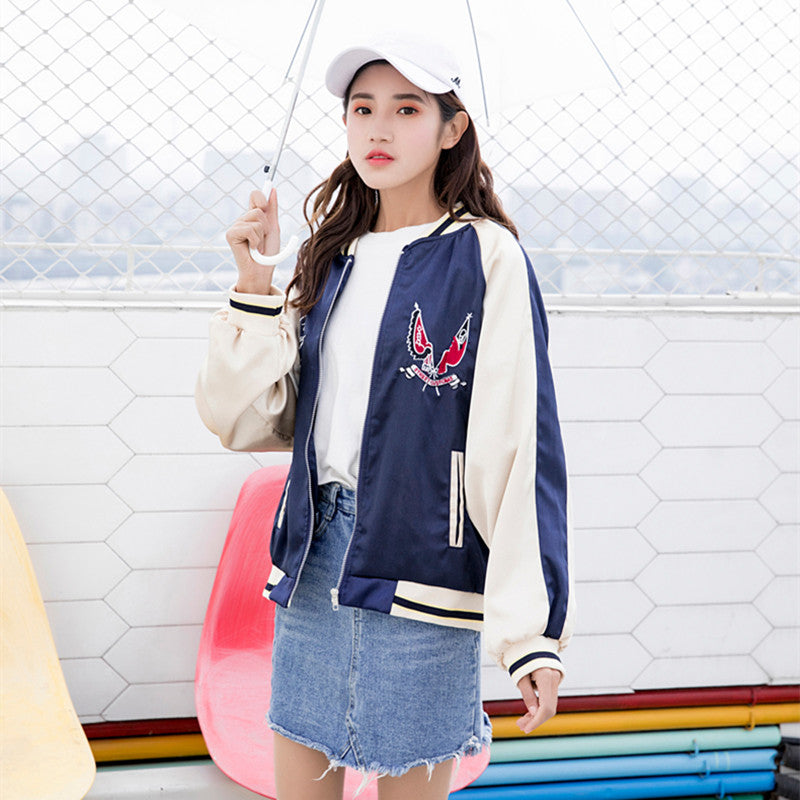 "EMBROIDERED FLOWERS CRANE" JACKET SHORT COAT K100305REVIEW