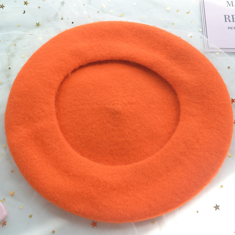 "ORANGE LEAF" BERET K061420