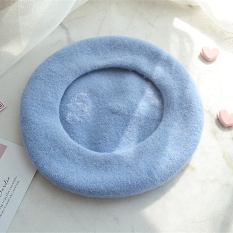 "BLUE SKY WHITE CLOUDS" BERETS K061414
