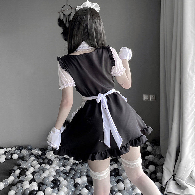 Cute Maid Outfit Lingerie Long Dress UB3541