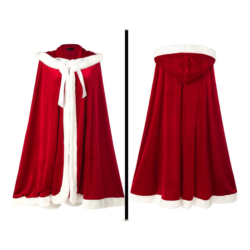 CAPE HOODED CHRISTMAS OUTFIT CLOAK UB3519