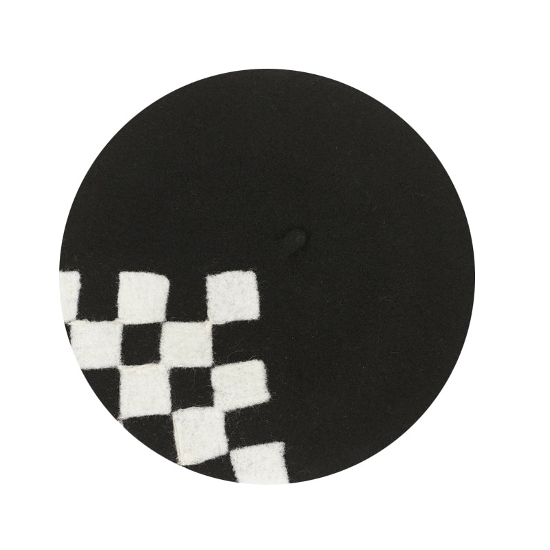 "CHECKERS" BERET K061422