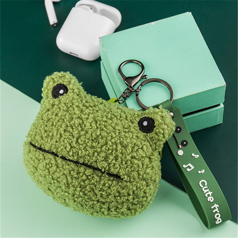 PLUSH FROG MINI COIN PURSE PENDANT UB3361