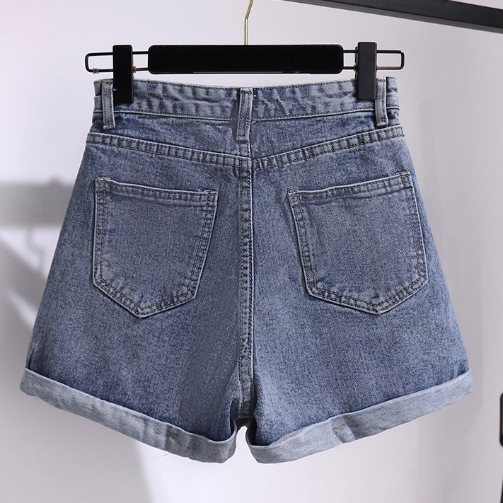 Black White Splice Strapless Shirt Short Pants Two piece Set UB6308