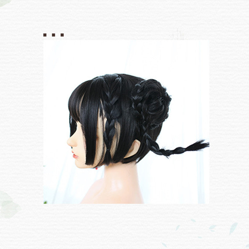 Lolita Cute Double Ponytail Short Wig UB6229