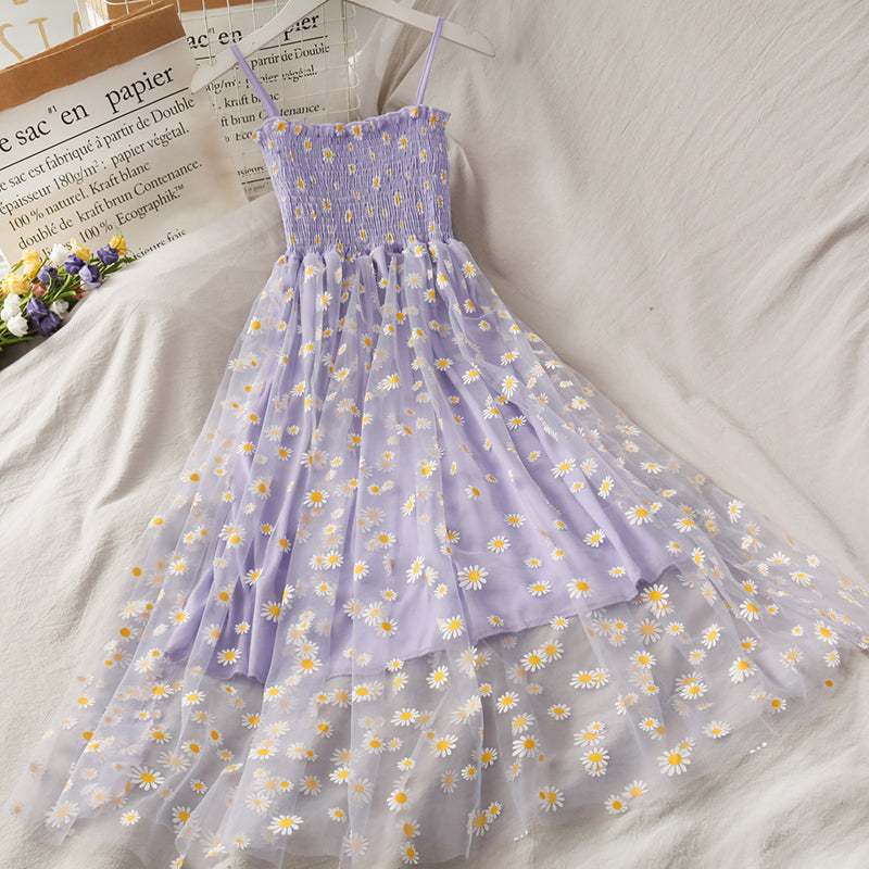 DAISY GAUZE FAIRY SLIP" DRESS N042205 Uoobox DAISY GAUZE FAIRY SLIP" DRESS N042205 Uoobox