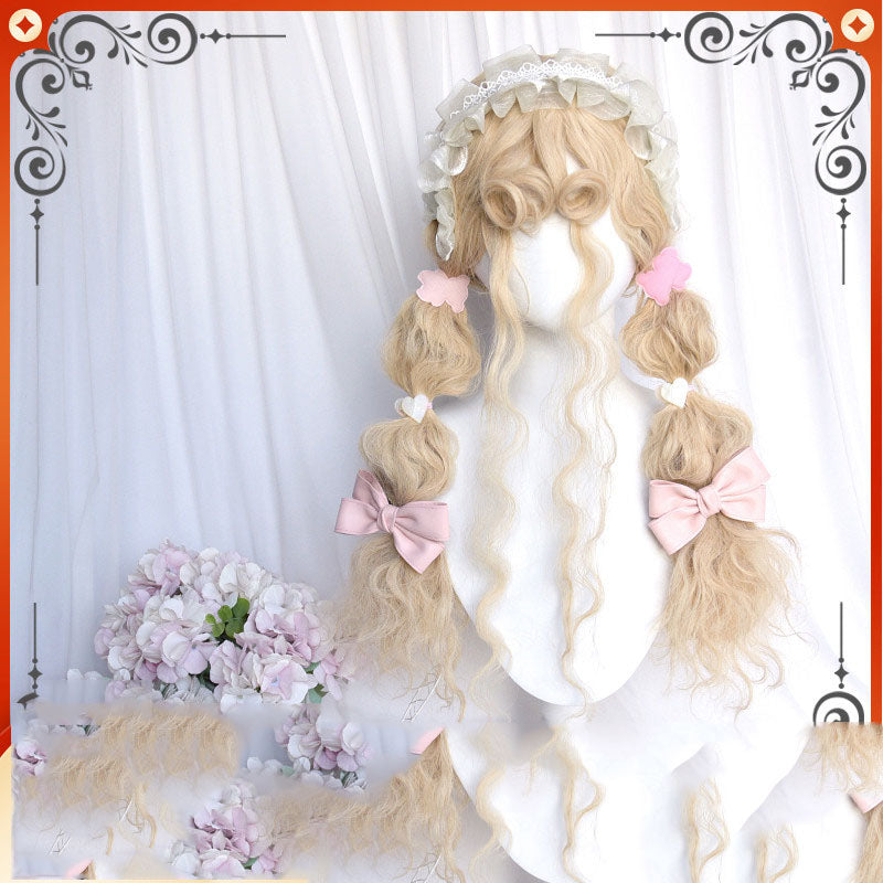 Lolita Rose Garden Long Curly Wig UB6224