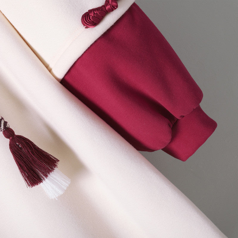 RETRO CHINESE STYLE DRESS HOODIE UB3292