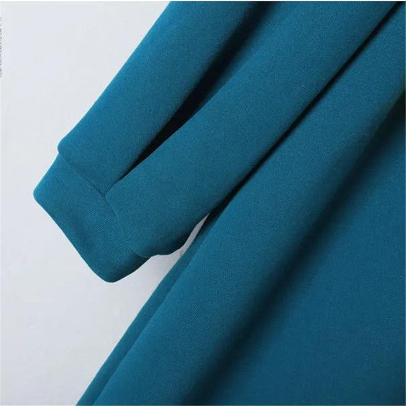 CHINOISERIE EMBROIDERED PLUS FLEECE HOODIE UB3300