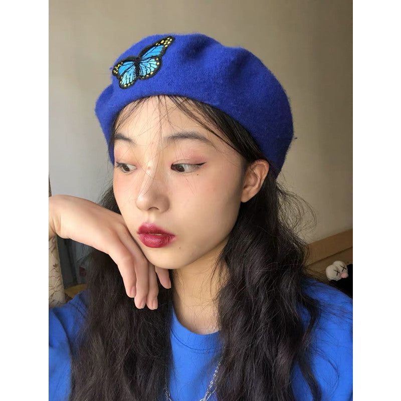 "BUTTERFLY BLUE" BERET K110715