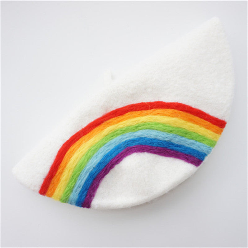 RETRO WILD RAINBOW BERET UB3424