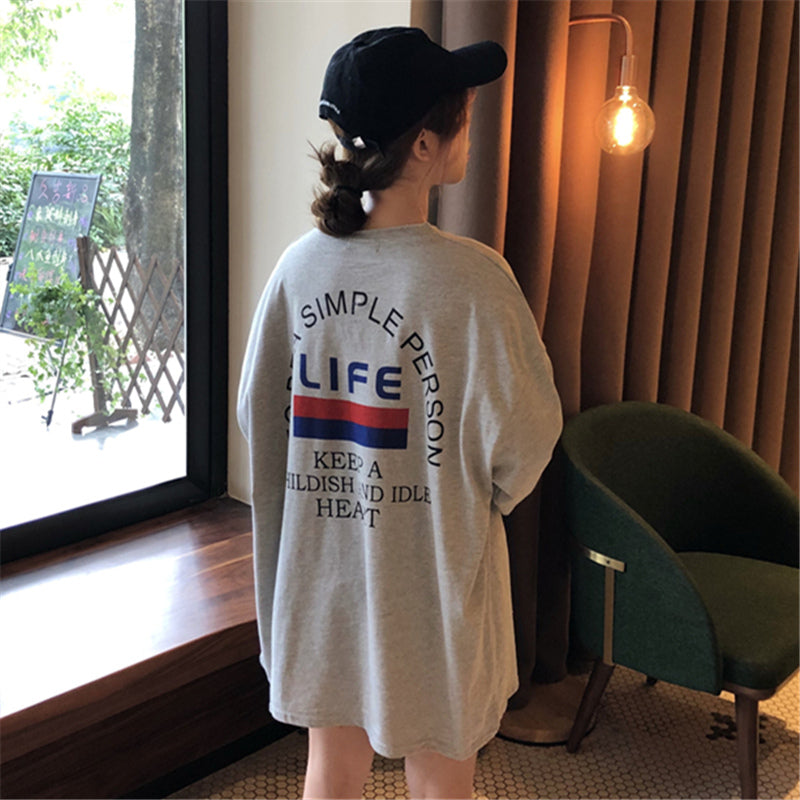 "LIFE" LONG SLEEVED SHIRT K090704