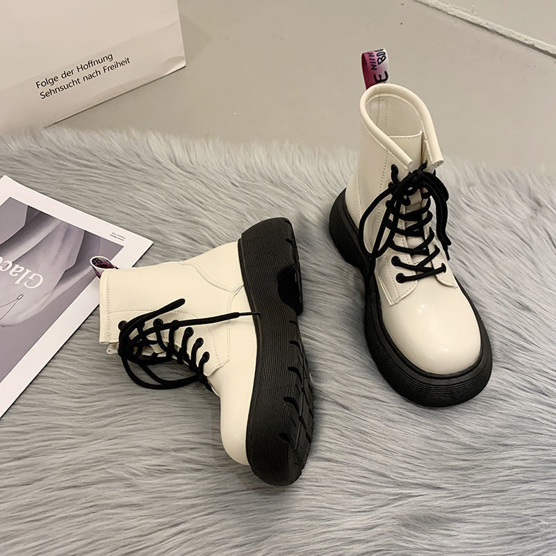 Platform Heightening Ankle Boots UB6213