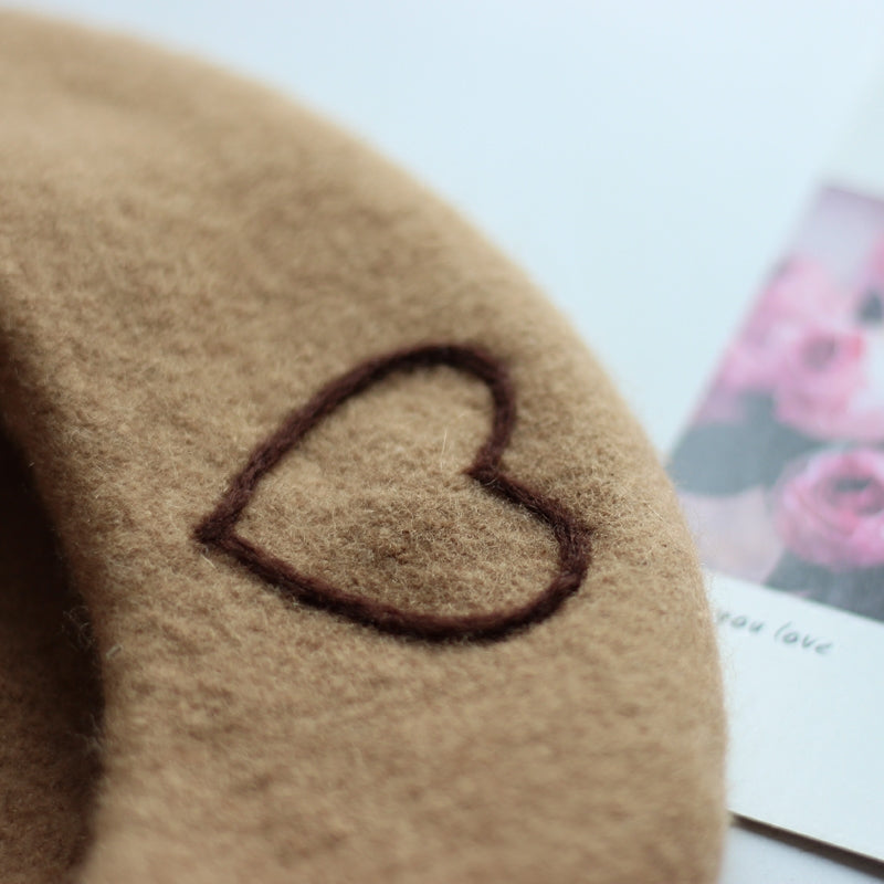 "LOVE HEART" BERET K061411