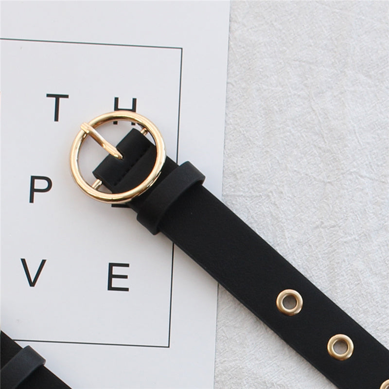 "CHIC ROUND BUCKLE" BELT K071506