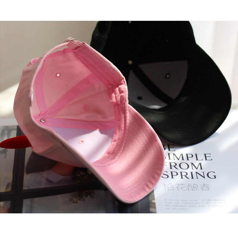 "CUTE LITTLE DEVIL HORN" CAP K110706