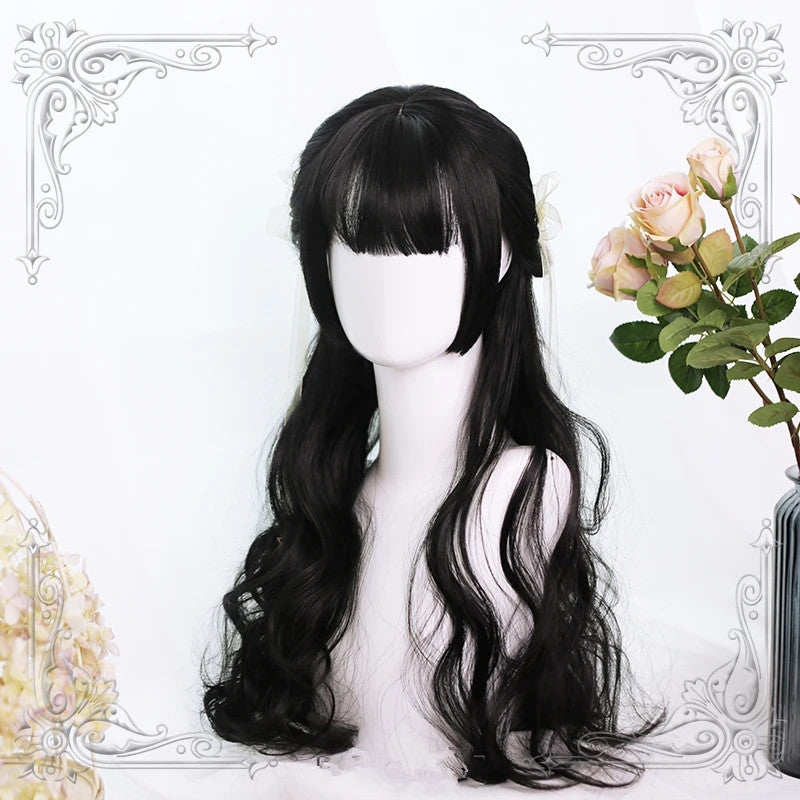 "5 COLORS LOLITA LONG CURLY" WIG Y021708