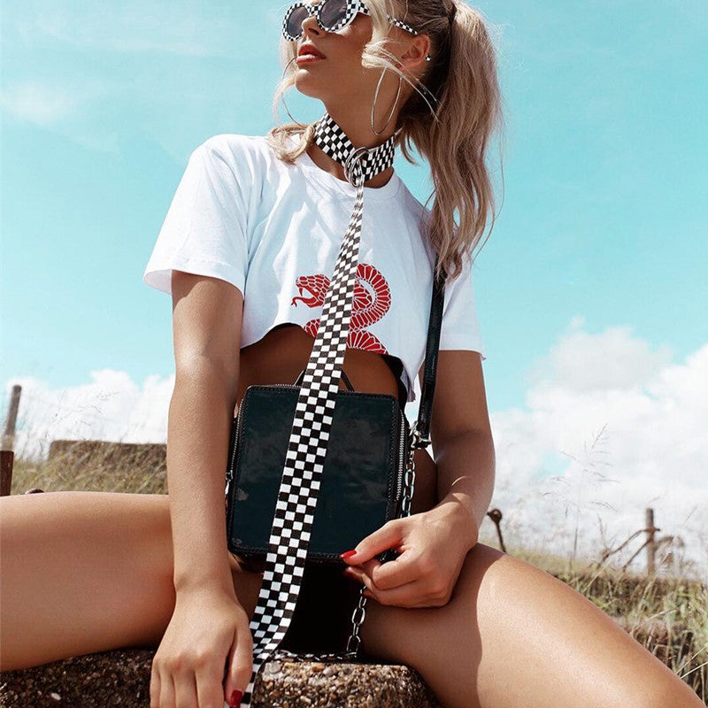 "CHECKERE" BELT K030404