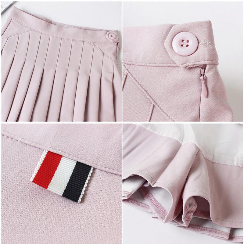 ULZZANG PLEATED SKIRT K032901