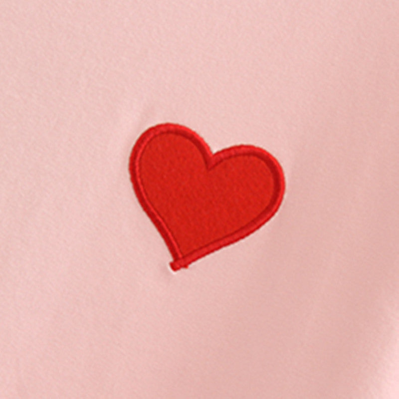“LOVE LOVE LOVE EMBROIDERY” T-SHIRT W032103