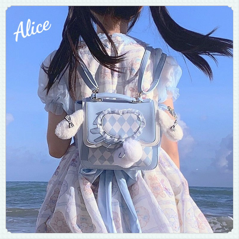 Plush Ear Backpack UB98069