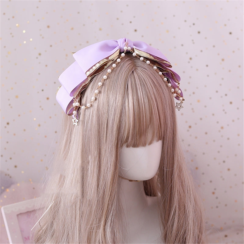 Lolita Lace Pearl Headband UB95430