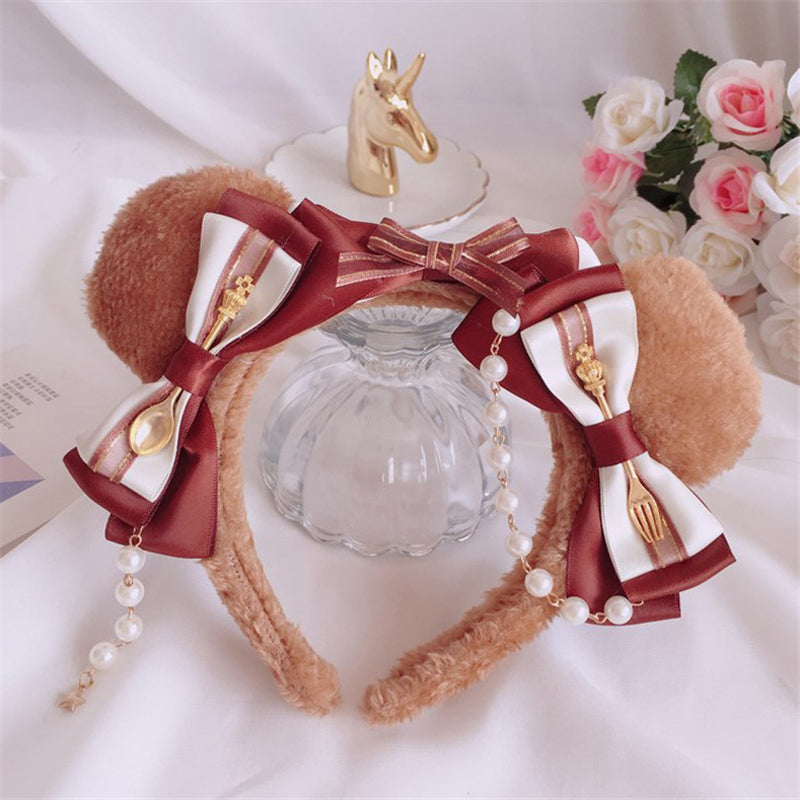 Lolita Cute Bear Headband UB95437