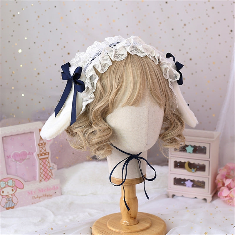 Lolita Cute Bow Lop-eared Rabbit Headband UB95429