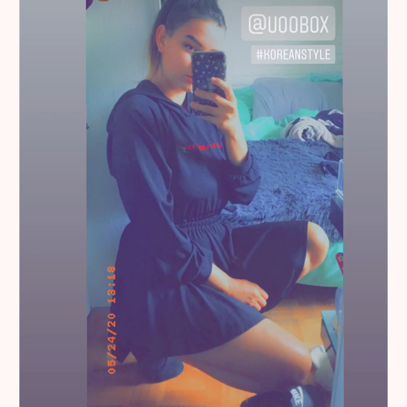 "LOVE IS A LOSING GAME" DARK ROSE HOODED DRESS K111902