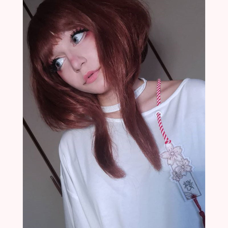 "CHERRY BLOSSOM EMBROIDERED" TOP + PLEATED SKIRT SET K092512