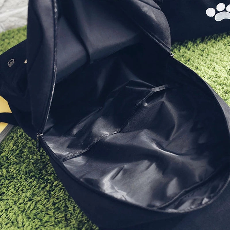 “BLACK SMILEY NEKO” BACKPACK W110401